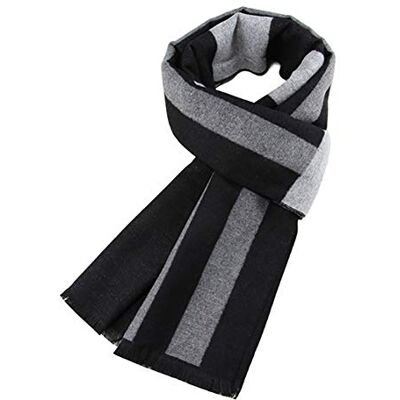 Ueither Homens Cachecol de tartan quente e aconchegante moda e elegante cachecol xadrez clássico no outono inverno Check Scarf Ueither Homens Cachecol de tartan quente e aconchegante moda e elegante cachecol xadrez clássico no outono inverno Check Scarf