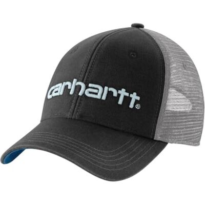 Carhartt Canvas Mesh-Back Logo Graphic Cap boné para homem Carhartt Canvas Mesh-Back Logo Graphic Cap boné para homem