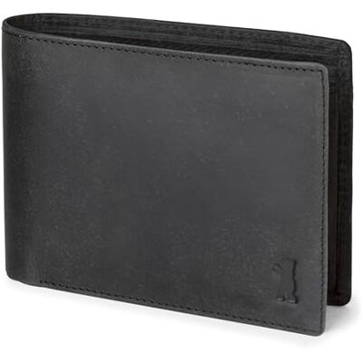 Berliner Bags Carteira de pele autêntica para homem com proteção RFID, compartimento para moedas e notas, e inclui caixa de presente, Cinzento escuro, Vintage Gris Oscuro, Billetera De Cuero De Búfalo, 8 Tarjetas, 6 Compartimentos, Ventana DNI, Ficha Ca Berliner Bags Carteira de pele autêntica para homem com proteção RFID, compartimento para moedas e notas, e inclui caixa de presente, Cinzento escuro, Vintage Gris Oscuro, Billetera De Cuero De Búfalo, 8 Tarjetas, 6 Compartimentos, Ventana DNI, Ficha Ca