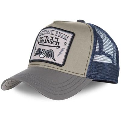 Von Dutch Boné para homem e mulher, ajustável, para camionista, atlético, ajuste casual e todas as estações Von Dutch Boné para homem e mulher, ajustável, para camionista, atlético, ajuste casual e todas as estações