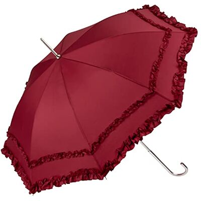 VON LILIENFELD ® Guarda-chuva de chuva longo clássico automático grande estável leve sombrinha casamento nupcial Mary VON LILIENFELD ® Guarda-chuva de chuva longo clássico automático grande estável leve sombrinha casamento nupcial Mary
