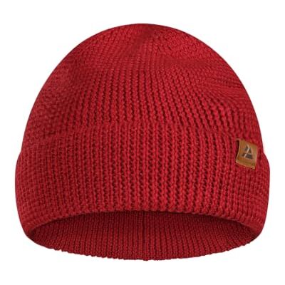 DANISH ENDURANCE Gorro Beanie de Lã Merino Homem e Mulher, Gorro de Inverno Macio e Elástico, Materiais Reciclados DANISH ENDURANCE Gorro Beanie de Lã Merino Homem e Mulher, Gorro de Inverno Macio e Elástico, Materiais Reciclados