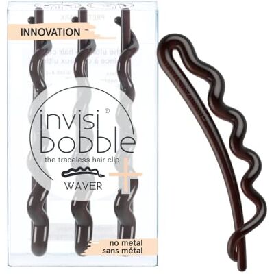 Invisibobble WAVER Hair Clip HP Pretty Dark 3 peças Invisibobble WAVER Hair Clip HP Pretty Dark 3 peças