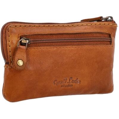 Gusti Leder Erth Carteira de couro para homem e mulher, cor castanha Gusti Leder Erth Carteira de couro para homem e mulher, cor castanha