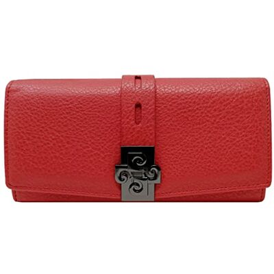 Pierre Cardin Carteira de mulher, menina, bonita, grande, espaçosa, polipele, presente, couro sintético, pele, carteira with porta-moedas, porta-notas, carteira de mulher, menina, polipele, Vermelho Pierre Cardin Carteira de mulher, menina, bonita, grande, espaçosa, polipele, presente, couro sintético, pele, carteira with porta-moedas, porta-notas, carteira de mulher, menina, polipele, Vermelho