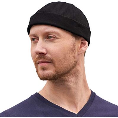 CHARM Boné sem viseira de algodão para homem boné de pescador Docker Hat mulher chapéu Gorro Pescador, Docker Hat, Sombrero Mujer CHARM Boné sem viseira de algodão para homem boné de pescador Docker Hat mulher chapéu Gorro Pescador, Docker Hat, Sombrero Mujer
