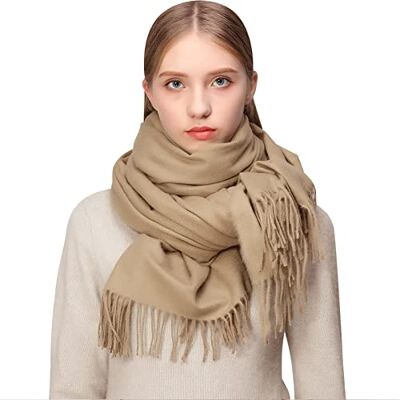 RIIQIICHY Xale mulher inverno cachecol Pashmina lenços grandes foulard fular estola poda festa RIIQIICHY Xale mulher inverno cachecol Pashmina lenços grandes foulard fular estola poda festa