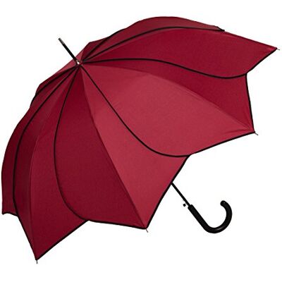 VON LILIENFELD Guarda-chuva de chuva Minou flor sombrinha casamento nupcial longo clássico automático grande VON LILIENFELD Guarda-chuva de chuva Minou flor sombrinha casamento nupcial longo clássico automático grande