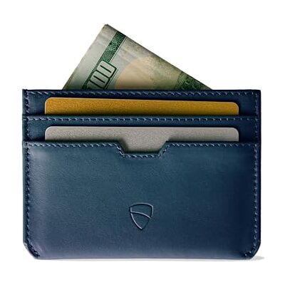 Vaultskin MOORGATE Porta-cartões e carteira de pele com bloqueio RFID para homem e mulher, design minimalista e ultrafino para bolso frontal Tarjetero minimalista para hombre y mujer, bolsillo delantero, DNI, tarjetas y efectivo, caja de regalo Vaultskin MOORGATE Porta-cartões e carteira de pele com bloqueio RFID para homem e mulher, design minimalista e ultrafino para bolso frontal Tarjetero minimalista para hombre y mujer, bolsillo delantero, DNI, tarjetas y efectivo, caja de regalo
