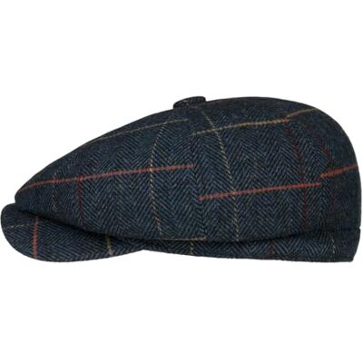LIPODO Boné Newsboy Herringbone Check para homem de quadros com viseira, forro, forro de outono/inverno LIPODO Boné Newsboy Herringbone Check para homem de quadros com viseira, forro, forro de outono/inverno