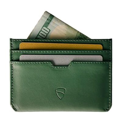 Vaultskin MOORGATE Porta-cartões e carteira de pele com bloqueio RFID para homem e mulher, design minimalista e ultrafino para bolso frontal Tarjetero minimalista para hombre y mujer, bolsillo delantero, DNI, tarjetas y efectivo, caja de regalo Vaultskin MOORGATE Porta-cartões e carteira de pele com bloqueio RFID para homem e mulher, design minimalista e ultrafino para bolso frontal Tarjetero minimalista para hombre y mujer, bolsillo delantero, DNI, tarjetas y efectivo, caja de regalo