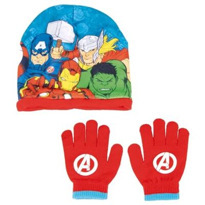 Marvel Avengers gorro e luvas para crianças, conjunto de inverno para crianças, acessórios de inverno Avengers Hulk Iron Man e Thor Capitan America Marvel Avengers gorro e luvas para crianças, conjunto de inverno para crianças, acessórios de inverno Avengers Hulk Iron Man e Thor Capitan America