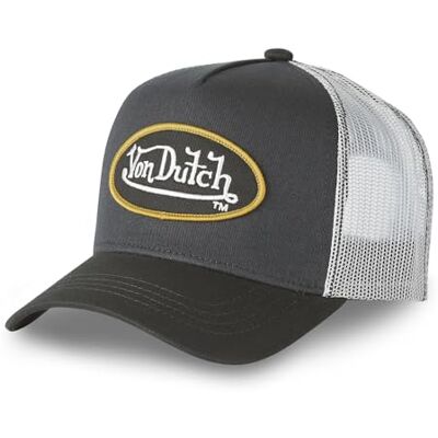 Von Dutch Boné ajustável para homem e mulher, design de camionista original e confortável Von Dutch Boné ajustável para homem e mulher, design de camionista original e confortável