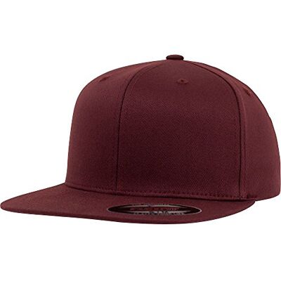 Flexfit Boné de basebol com viseira plana, boné unissexo, painel frontal sólido, costuras resistentes, boné de estilo hip-hop, tamanho S L/XL Flexfit Boné de basebol com viseira plana, boné unissexo, painel frontal sólido, costuras resistentes, boné de estilo hip-hop, tamanho S L/XL