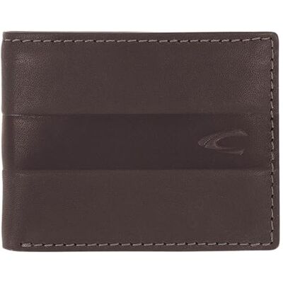 camel active Mali Carteira para homem, 000500, castanho escuro, 11 x 2 x 8,5 camel active Mali Carteira para homem, 000500, castanho escuro, 11 x 2 x 8,5