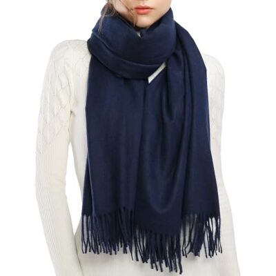 RIIQIICHY Xale mulher inverno cachecol Pashmina lenços grandes foulard fular estola poda festa RIIQIICHY Xale mulher inverno cachecol Pashmina lenços grandes foulard fular estola poda festa