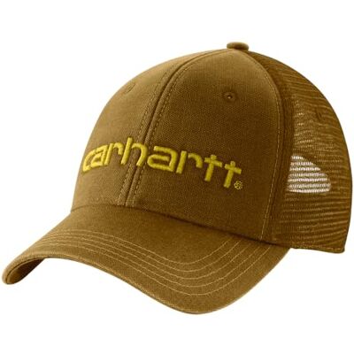 Carhartt Canvas Mesh-Back Logo Graphic Cap boné para homem Carhartt Canvas Mesh-Back Logo Graphic Cap boné para homem