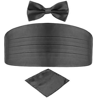 DonDon Conjunto de três peças Senhor Gravata de Smoking Gravata-borboleta Lenço de bolso Cor combinada Esplêndido para cerimônias e ocasiões especiais DonDon Conjunto de três peças Senhor Gravata de Smoking Gravata-borboleta Lenço de bolso Cor combinada Esplêndido para cerimônias e ocasiões especiais