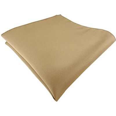 TigerTie Lenço liso para homem amarelo dourado escuro tamanho único TigerTie Lenço liso para homem amarelo dourado escuro tamanho único