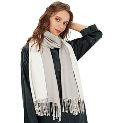 maamgic Cachecol xxl primavera mulher homem cores duplas inverno toque sedoso multicolorido elegante xaile macio para festa de casamento 200 * 70 cm maamgic Cachecol xxl primavera mulher homem cores duplas inverno toque sedoso multicolorido elegante xaile macio para festa de casamento 200 * 70 cm
