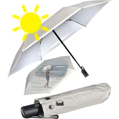 iX-brella Mini guarda-chuva com fecho automático com proteção UV e contra o calor iX-brella Mini guarda-chuva com fecho automático com proteção UV e contra o calor