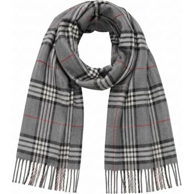TigerTie Cachecol de design fino xadrez com estampado Tecido Cashmink Fabricado na Alemanha Pañuelo suave y fino a cuadros para negocios y ocio. TigerTie Cachecol de design fino xadrez com estampado Tecido Cashmink Fabricado na Alemanha Pañuelo suave y fino a cuadros para negocios y ocio.
