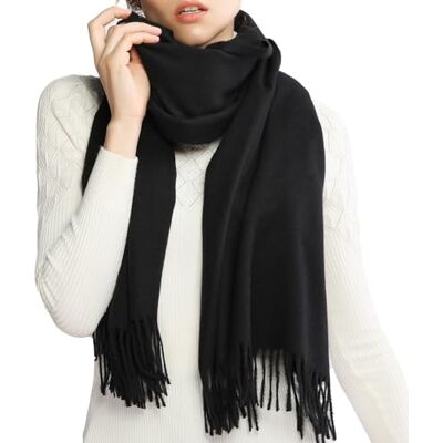 RIIQIICHY Xale mulher inverno cachecol Pashmina lenços grandes foulard fular estola poda festa RIIQIICHY Xale mulher inverno cachecol Pashmina lenços grandes foulard fular estola poda festa