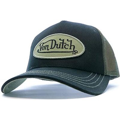 Von Dutch Boné para homem, preto e cinzento Von Dutch Boné para homem, preto e cinzento