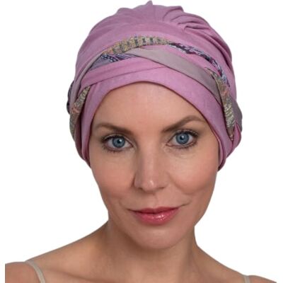 Deresina Headwear Deresina boêmio gorro de bambu para quimioterapia, turbante ergonómicos para mulher cancro perda de cabelo Deresina Headwear Deresina boêmio gorro de bambu para quimioterapia, turbante ergonómicos para mulher cancro perda de cabelo