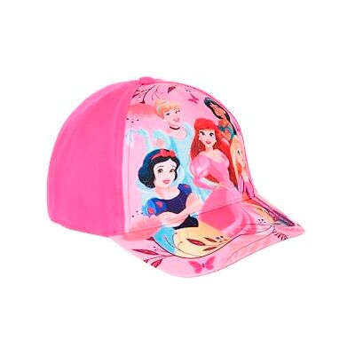 Disney Princesas gorro para meninas, boné de beisebol de verão design Ariel Rapunzel branca de neve Jasmin e Cinderela, presente para meninas Disney Princesas gorro para meninas, boné de beisebol de verão design Ariel Rapunzel branca de neve Jasmin e Cinderela, presente para meninas