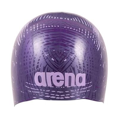 ARENA Boné de natação unissexo de silicone moldado para adultos para treino intensivo e natação, ajuste elástico confortável, tamanho único ARENA Boné de natação unissexo de silicone moldado para adultos para treino intensivo e natação, ajuste elástico confortável, tamanho único