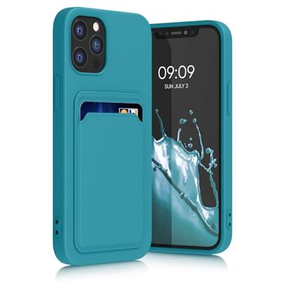 Kwmobile - iPhone 12 Pro - Silicone - Porta cartão case Kwmobile - iPhone 12 Pro - Silicone - Porta cartão case