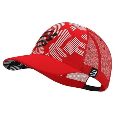 COMPRESSPORT Trucker Cap Protección Solar Gorro con Malla Visera Ancha y Curva Ajustable Antes o después del Entrenamiento Talla única. COMPRESSPORT Trucker Cap Protección Solar Gorro con Malla Visera Ancha y Curva Ajustable Antes o después del Entrenamiento Talla única.
