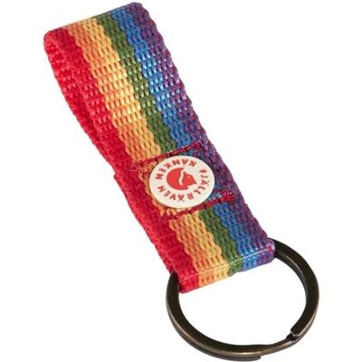 Fjällräven Kånken Rainbow Keyring Wallets and Small Bags, unissexo para adultos, padrão arco-íris, tamanho único Fjällräven Kånken Rainbow Keyring Wallets and Small Bags, unissexo para adultos, padrão arco-íris, tamanho único