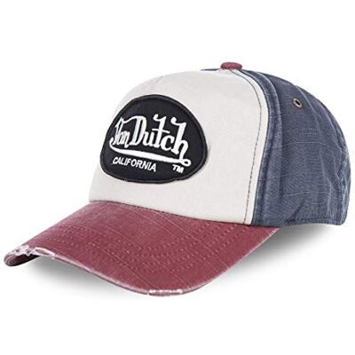 Von Dutch Boné para homem e mulher, 100% algodão, boné de basebol, todas as estações, confortável e macio Von Dutch Boné para homem e mulher, 100% algodão, boné de basebol, todas as estações, confortável e macio