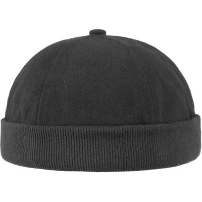 LIPODO Gorro Docker de algodão para homem 100 % algodão Docker de tamanho único (54-61 cm) com fecho gorros portuários usados durante todo o ano LIPODO Gorro Docker de algodão para homem 100 % algodão Docker de tamanho único (54-61 cm) com fecho gorros portuários usados durante todo o ano