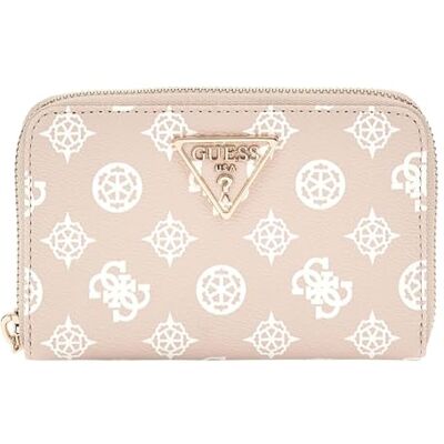 GUESS Carteira design de flores, cor bege GUESS Carteira design de flores, cor bege