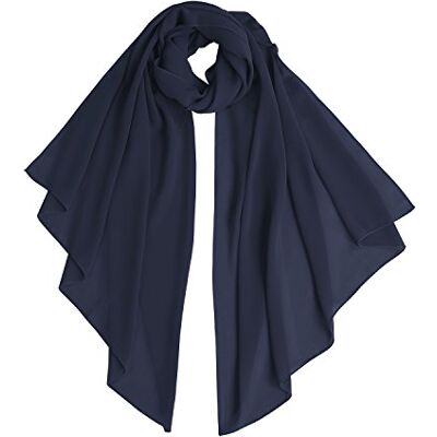 Bridesmay Lenço de verão para mulher, estola festiva, para vestido de noite, casamento, chiffon, lenço de seda Bridesmay Lenço de verão para mulher, estola festiva, para vestido de noite, casamento, chiffon, lenço de seda