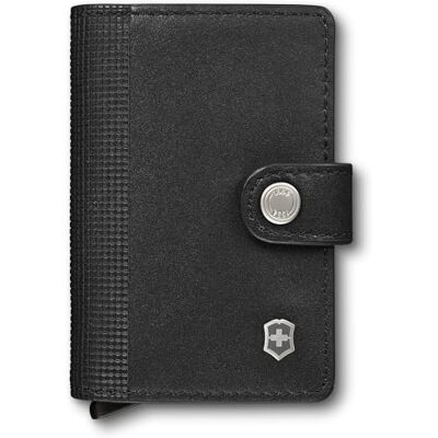 Victorinox Altius, carteira de pele para cartões, carteira com proteção RFID, Swiss Made, porta-cartões, preto Victorinox Altius, carteira de pele para cartões, carteira com proteção RFID, Swiss Made, porta-cartões, preto