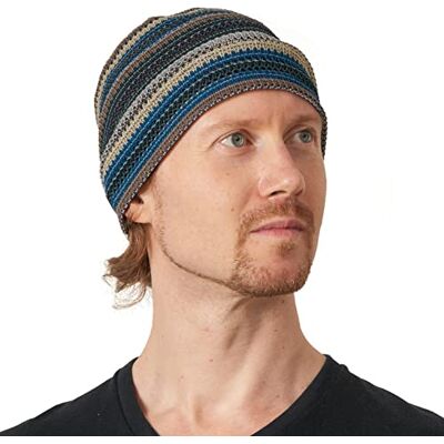 CHARM Homem Mulher Gorro Chapéu Verão Crochet Chapéu de Verão Beanie de Malha Gorros Respirável Unissexo CHARM Homem Mulher Gorro Chapéu Verão Crochet Chapéu de Verão Beanie de Malha Gorros Respirável Unissexo