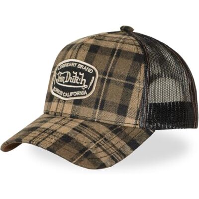 Von Dutch Boné para homem e mulher, design de camioneta ajustável Von Dutch Boné para homem e mulher, design de camioneta ajustável