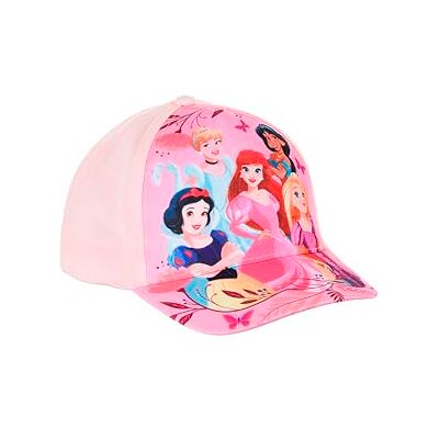 Disney Princesas gorro para meninas, boné de beisebol de verão design Ariel Rapunzel branca de neve Jasmin e Cinderela, presente para meninas Disney Princesas gorro para meninas, boné de beisebol de verão design Ariel Rapunzel branca de neve Jasmin e Cinderela, presente para meninas