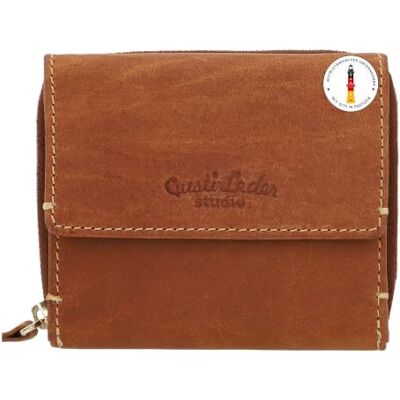 Gusti Leder Carteira de couro – Brigitta mulher porta-cartões porta-cartões porta-moedas porta-moedas pequeno couro affiano, Castanho, Retrô Gusti Leder Carteira de couro – Brigitta mulher porta-cartões porta-cartões porta-moedas porta-moedas pequeno couro affiano, Castanho, Retrô