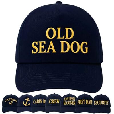 4sold boné de beisebol para adultos, capitão de iate, alça ajustável, para meninos e homens, chapéu de verão de algodão, azul-marinho 4sold boné de beisebol para adultos, capitão de iate, alça ajustável, para meninos e homens, chapéu de verão de algodão, azul-marinho