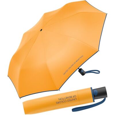 United Benetton mini guarda-chuva de bolso AC, Saffron. United Benetton mini guarda-chuva de bolso AC, Saffron.