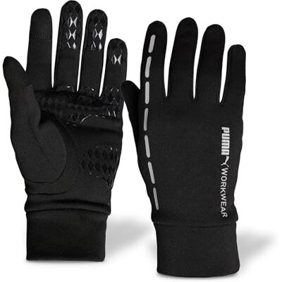 PUMA Acessórios de Workwear Luvas de trabalho com elementos táteis e antiderrapantes para primavera, inverno e outono PUMA Acessórios de Workwear Luvas de trabalho com elementos táteis e antiderrapantes para primavera, inverno e outono
