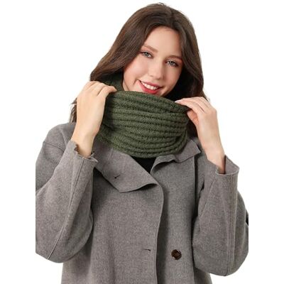 DonDon Cachecol mulher inverno longo e macio xaile cueca de pescoço lenço tubo DonDon Cachecol mulher inverno longo e macio xaile cueca de pescoço lenço tubo