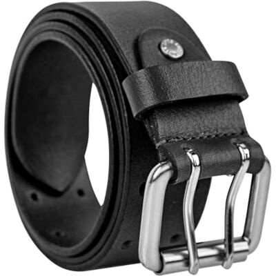 Lois Cinto de couro para homem com fivela automática ajustável, cinto de pele de vaca genuíno, estilo formal e casual. Tamanho ajustável com parafuso Lois Cinto de couro para homem com fivela automática ajustável, cinto de pele de vaca genuíno, estilo formal e casual. Tamanho ajustável com parafuso