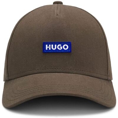 HUGO Boné para homem, Castanho escuro 208, Tamanho único HUGO Boné para homem, Castanho escuro 208, Tamanho único