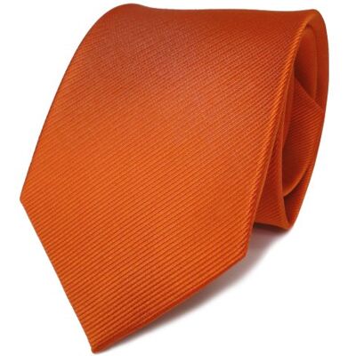 TigerTie Gravata Básico para homem laranja tamanho único, Laranja TigerTie Gravata Básico para homem laranja tamanho único, Laranja
